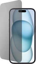 Mobiparts Privacy Screenprotector geschikt voor Apple iPhone 15 - Privacy bescherming - Gehard Glas - Anti-bacterieel