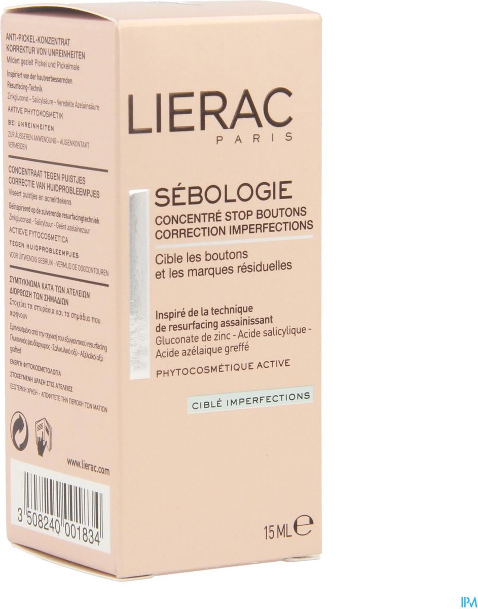 Lierac - Stop Spots Concentrate Sebology - Concentrated Skin Imperfection Care