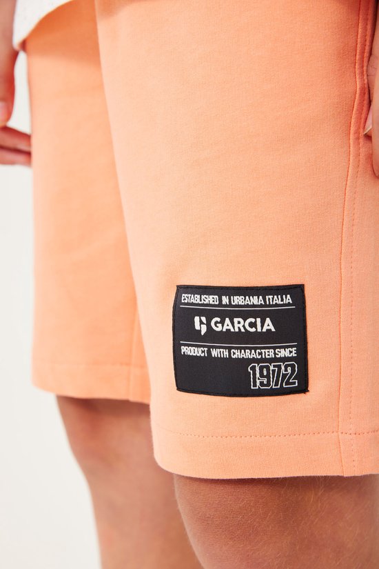 GARCIA Jongens Shorts Oranje - Maat 170