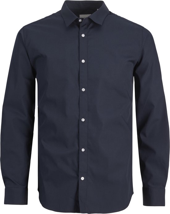 JACK&JONES JJJOE SHIRT LS PLAIN Heren Overhemd - Maat S