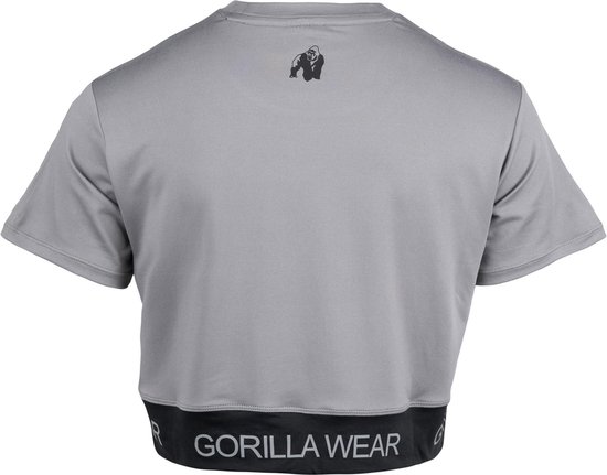 Gorilla Wear Colby Cropped T-shirt - Grijs - S