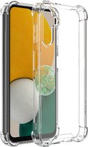 Geschikt Voor Samsung Galaxy A14 Hoesje - Backcover - TPU Siliconen Case - Telefoonhoesje A14 - Doorzichtig - Shock Proof - Anti Shock - Anti Verkleuring - Anti Geel - Transparant