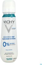 Vichy Deodorant 48h Freshness Extreme 0% Alcohol Sensitive Skin - 100 ml
