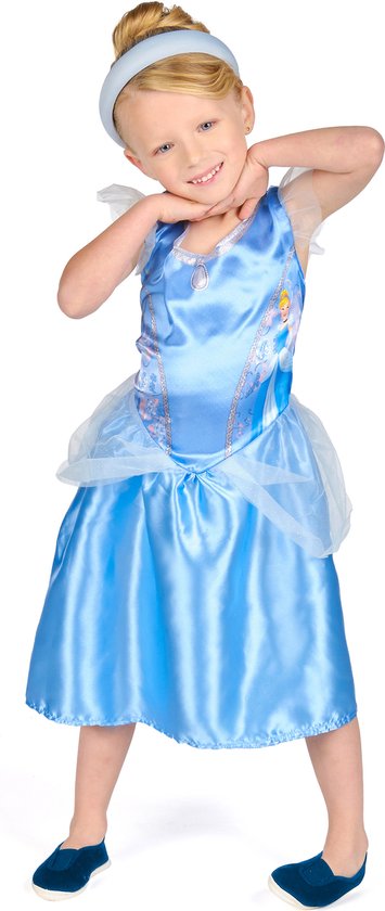 DISGUISE - Basis Cinderella vermomming voor kinderen - jaar)