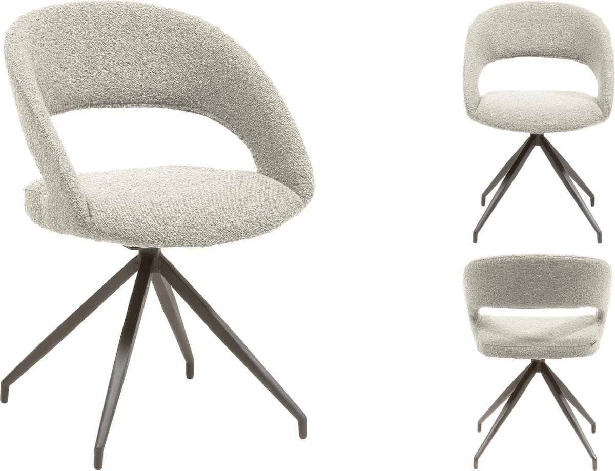 MX Sofa Eetkamer stoel Yara | kleur: Pearl