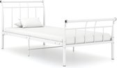 The Living Store Metalen Bedframe - Comfortabel - Bed - 100 x 200 cm - Ken- Stevig en duurzaam