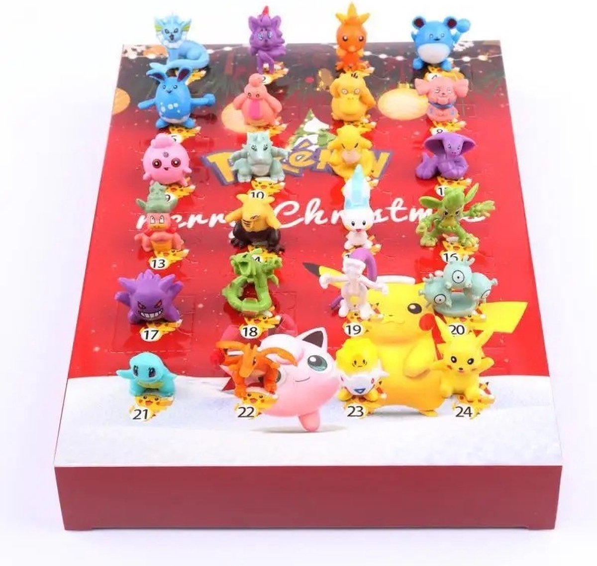Pokemon Adventskalender voor kerst Pokemon Kalender Pokemon Kerst Cadeau Pokemon...