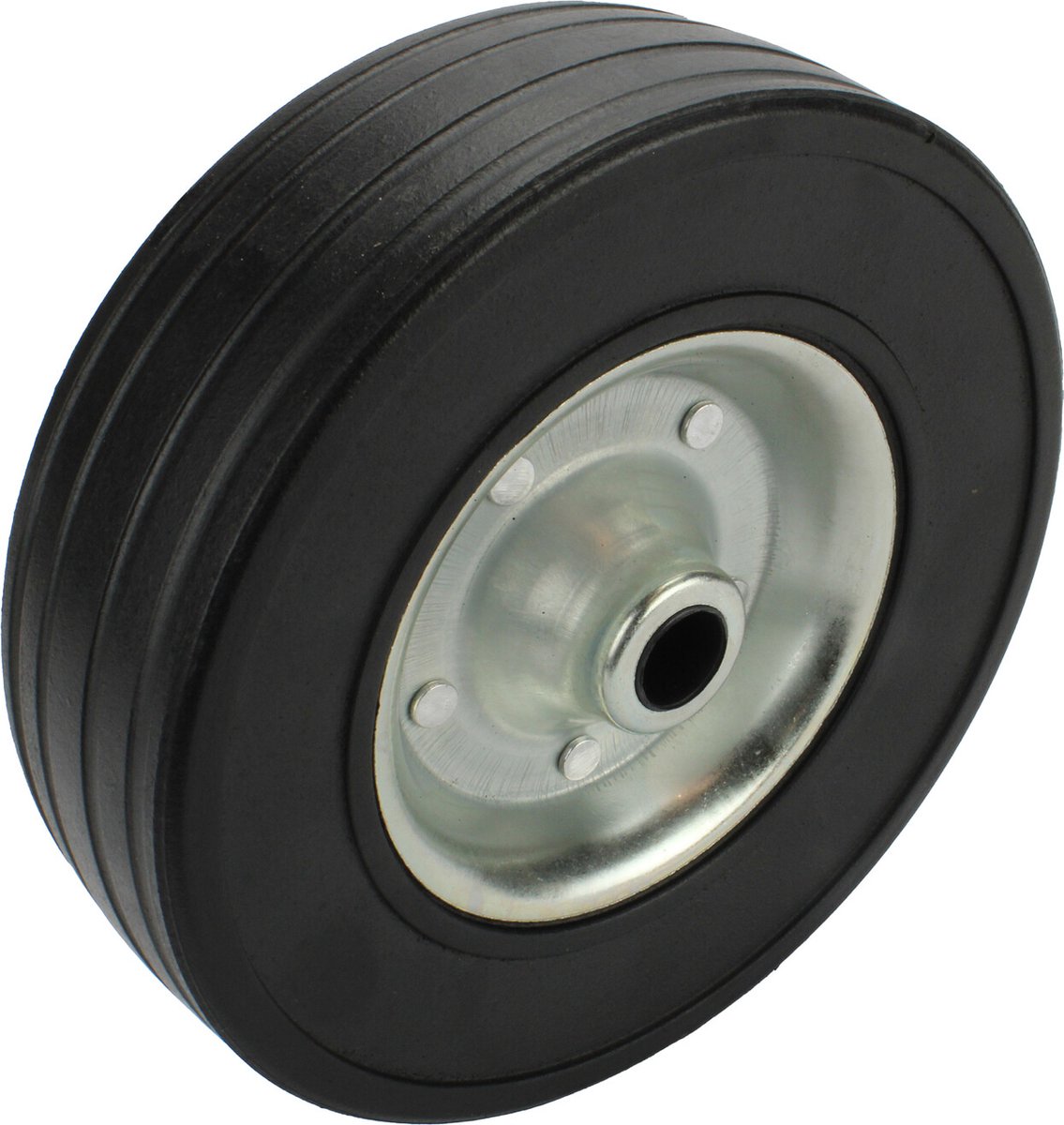 Wiel van neuswiel 225x65 mm. (85 mm. naaf