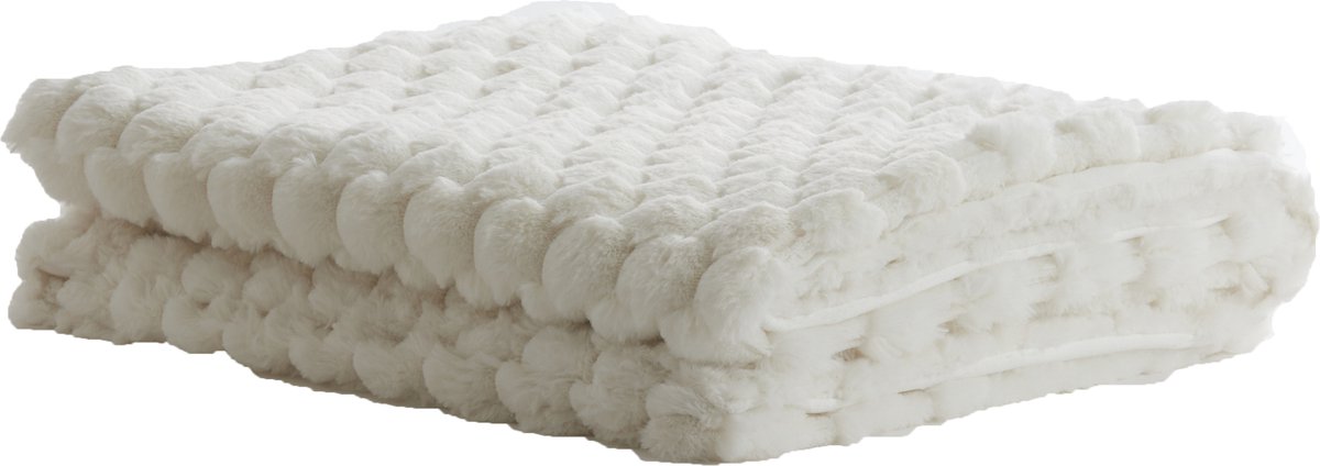 Light&living Plaid 170x130 cm VIENNE crème