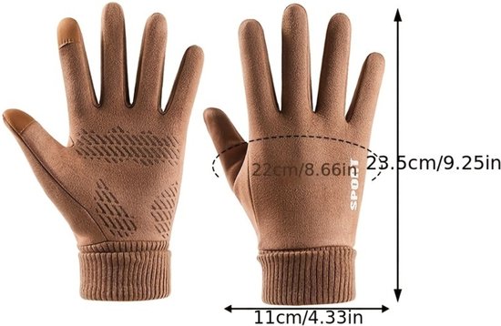 Livano Gants de moto - Manchons - Manchons pour vélo - Scooter - Cyclomoteur - Étanche - Imperméable - Blauw