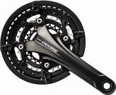 Crankstel Shimano Deore T611 10-Sp 175/44/32/24 (zonder cups)