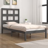 The Living Store Bedframe - The Living Store Houten Bedframe - een moderne toevoeging aan je slaapkamer - 205.5 x 105.5 x 31 cm - massief grenenhout