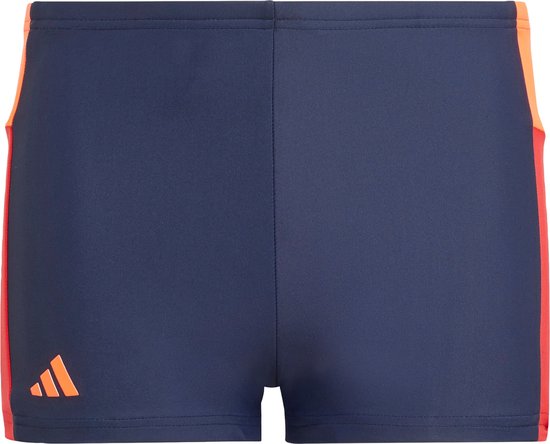 adidas Performance Colorblock 3-Stripes Zwemboxer - Kinderen - Blauw- 152