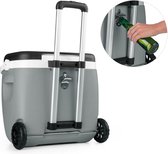 Picknick Trolley muzikale cooler 36l koelboxtrolley BT luidspreker - grijs