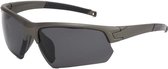 Hikr® Sportbril - Fietsbril heren - Half frame zonnebril - Gepolariseerd - Wintersport & Sport zonnebril - Sportief - Outdoor - Wielrennen & Fietsen - Hiking & Wandelen