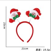 5 Prachtige nieuwe design Kerstpop hoofdband voor meisjes,kerst haarband voor Christmas en sinterklaas