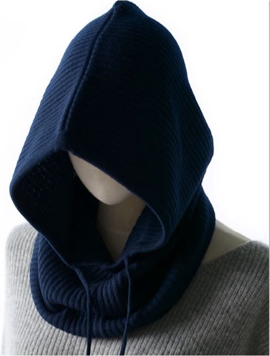 Limited Edition Stijlvolle Herfst Winter 100% Zuivere Australische Merinowol Multifunctionele Capuchon Sjaal