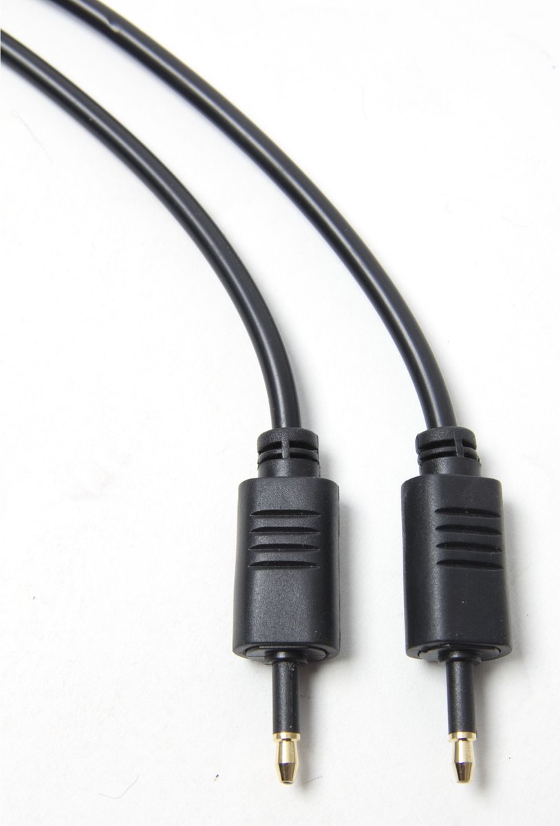 MUSIC STORE Optafeles kabel 1m 3,5mm => 3,5mm opt. jack - Stereo patch kabel