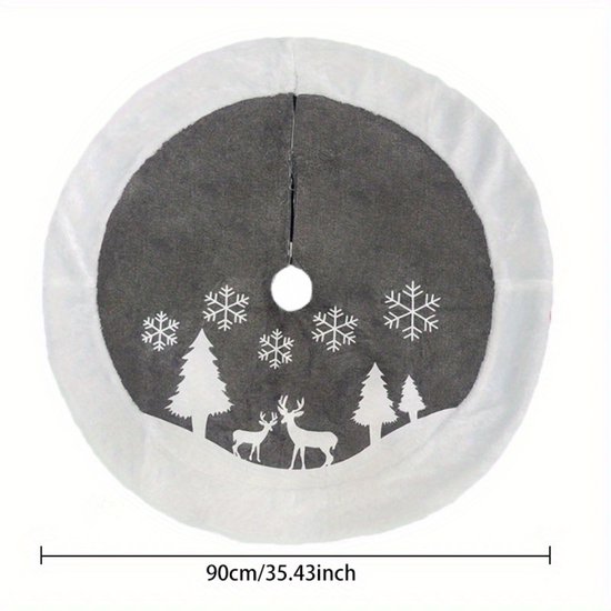 Mica Decorations - Kerstboomrok - 58 x 38 x 26 cm - Goud Mica Decorations - Kerstboomrok - 58 x 38 x 26 cm - Goud