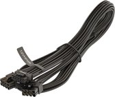 Seasonic 12VHPWR - Adapter kabel - 750mm - 2x 8-pin to 1x 12VHPWR - Zwart