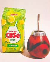 Yerba Mate Starterspakket - Yerba Mate Limon + Bombilla