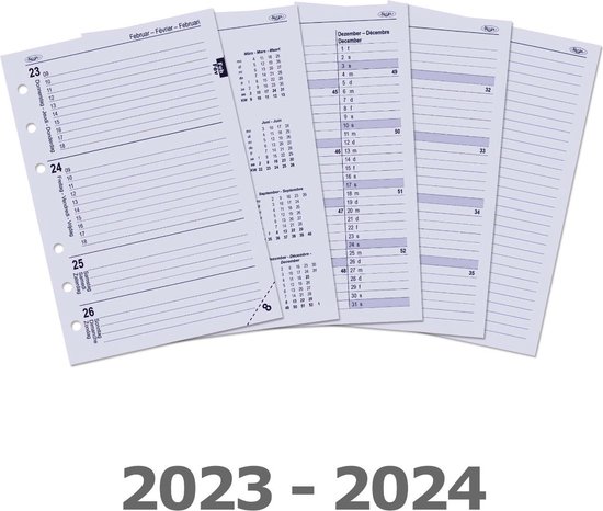 2022-23 A5 semaine de remplissage de l'agenda DU FR 6205