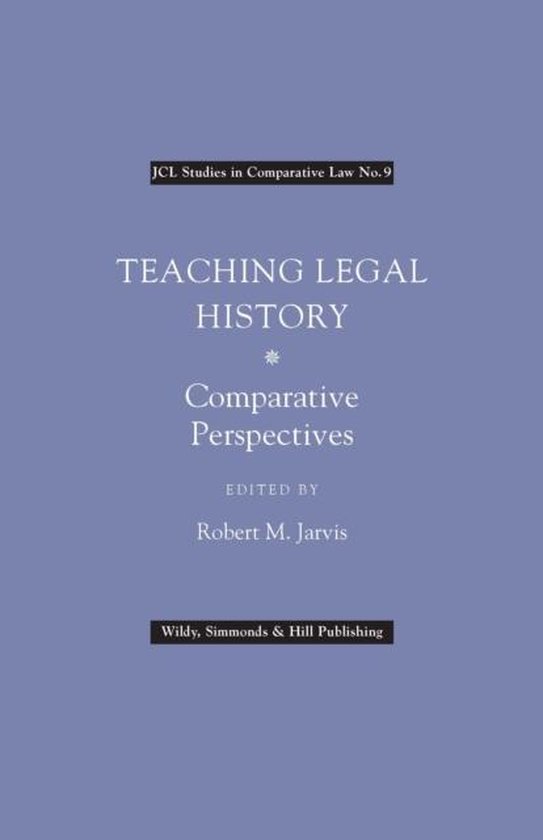 Teaching Legal History 9780854901456 Robert M. Jarvis Boeken