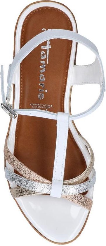 Witte Sandalen met Sleehak Tamaris Dames 39 | Bestel nu!