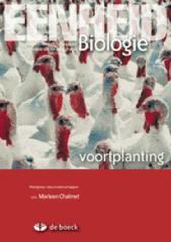 Cover van het boek 'Eenheid biologie: voortplanting - leerwerkboek'