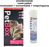 Combi pakket vlooien/teken/wormen/omgeving hond 2-10 kg