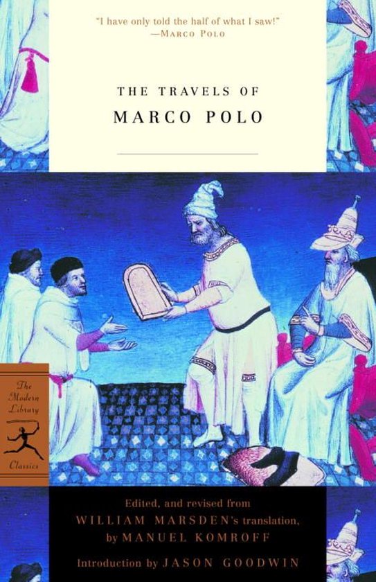 Modern Library Classics - The Travels of Marco Polo - cover