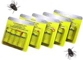 20x Vliegenvangers plakstrip fly catcher vliegenval vangers gifvrij en geurloos