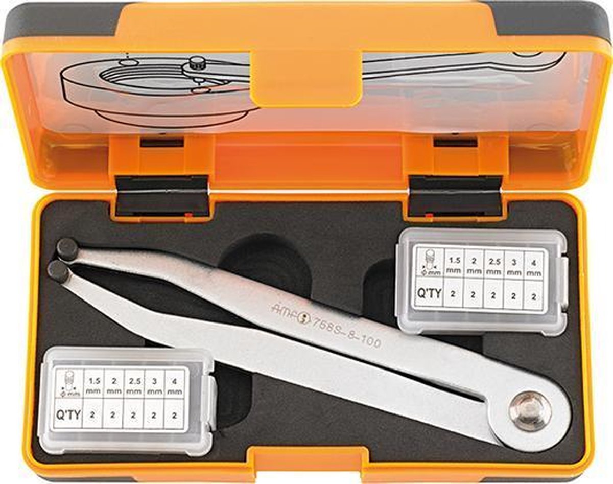 Pengatsleutelset verstelbaar 8-100mm AMF