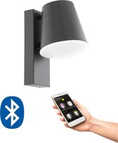 EGLO Caldiero-C Smart wall light Antraciet, Wit Bluetooth 9 W