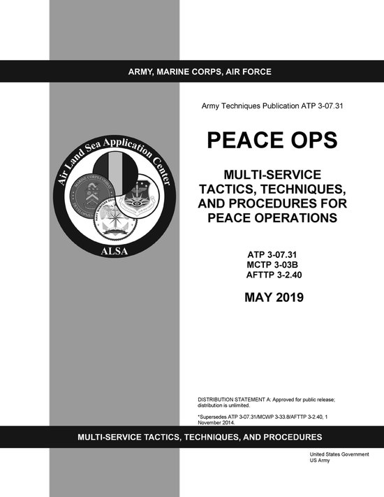 Army Techniques Publication ATP 3-07.31 Peace Ops Multi-serv ... - cover