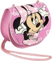 Disney Minnie Mouse Schoudertas 10x8.5x3.7 cm Roze