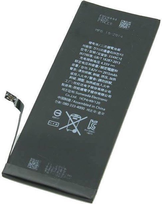Pour batterie Apple iPhone 6 - AAA + Remplacer la batterie / Accu Li-ion |  bol.com