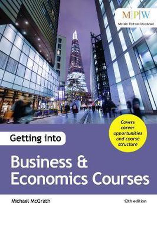 Getting into Business & Economics Courses - cover