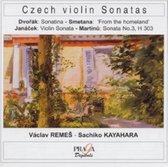 Czech Violin Sonatas - Dvorak, Smetana, Janacek, Martinu / Remes, Kayahara