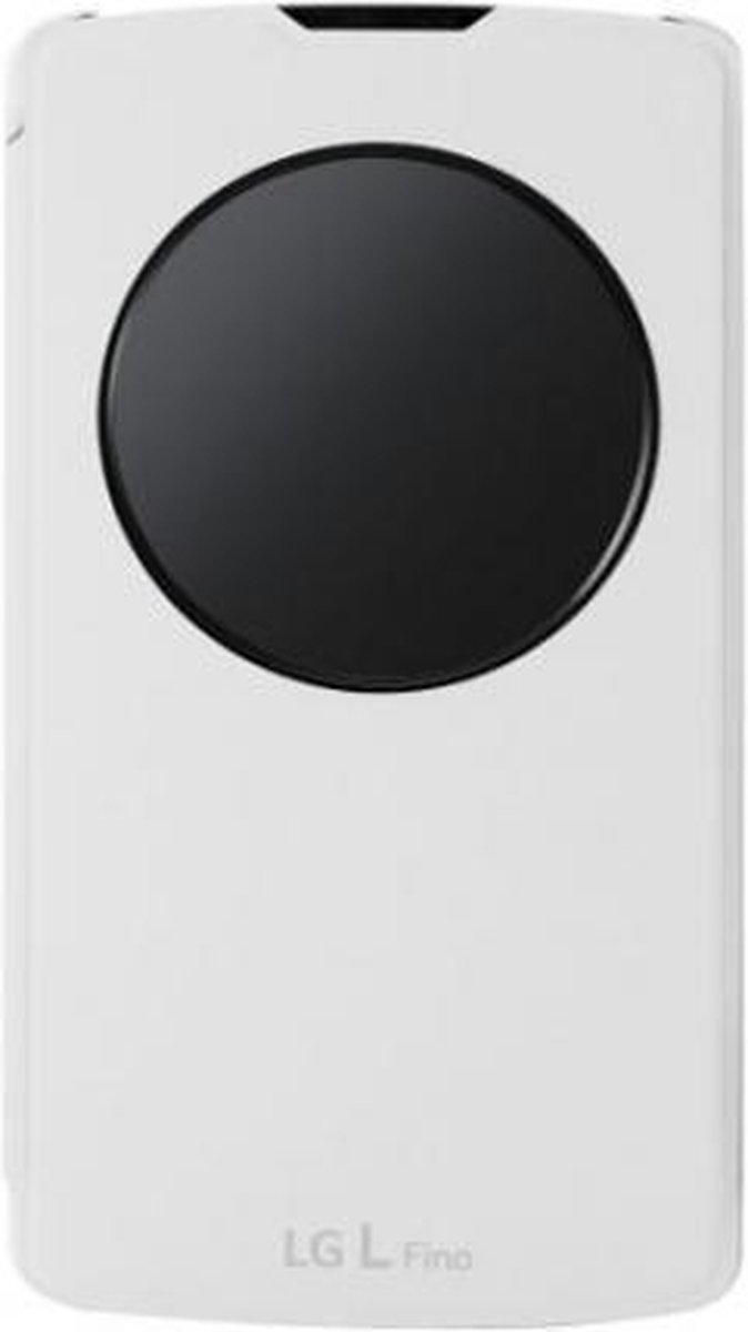 LG Quick Circle Case CCF-550 - Hoesje voor LG L Fino - Wit
