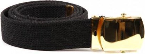 Fostex Garments - Web belt with gold buckle (kleur: Sand / maat: NVT)