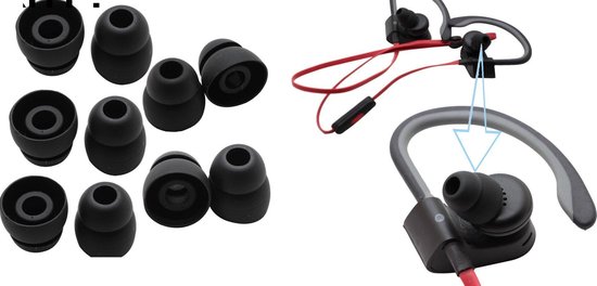 10x Remplacez les écouteurs intra-auriculaires pour casque Beats by Dre Powerbeats  2/3... | bol.com