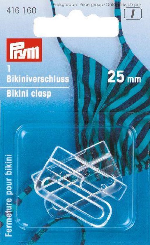 Grazen Meditatief Heerlijk Prym Bikinisluiting 25 mm | bol.com