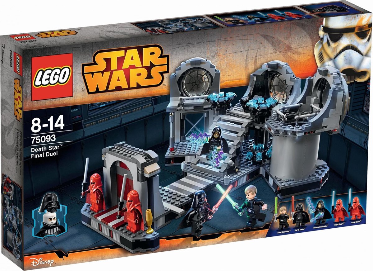 Resultaat oplichter Vorming LEGO Star Wars Death Star Beslissend Duel - 75093 | bol.com