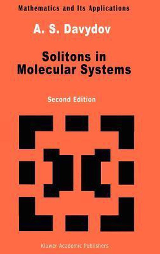 Solitons in Molecular Systems - cover