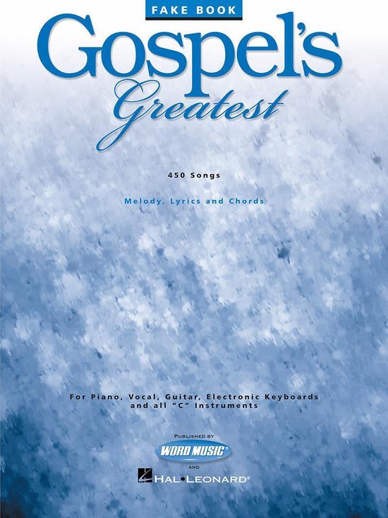 Gospel's Greatest (Songbook) - cover