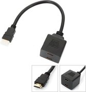 HDMI splitter - Dubbel beeldscherm - 2 HDMI poort verdeler