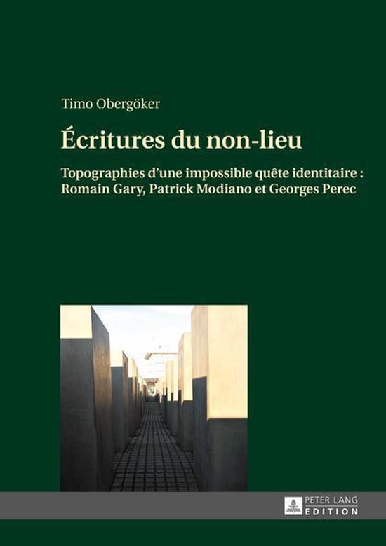 Écritures du non-lieu - cover