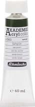 Schmincke AKADEMIE® Acryl color , sap green (560), semi-transparant, 60 ml, 1 fles