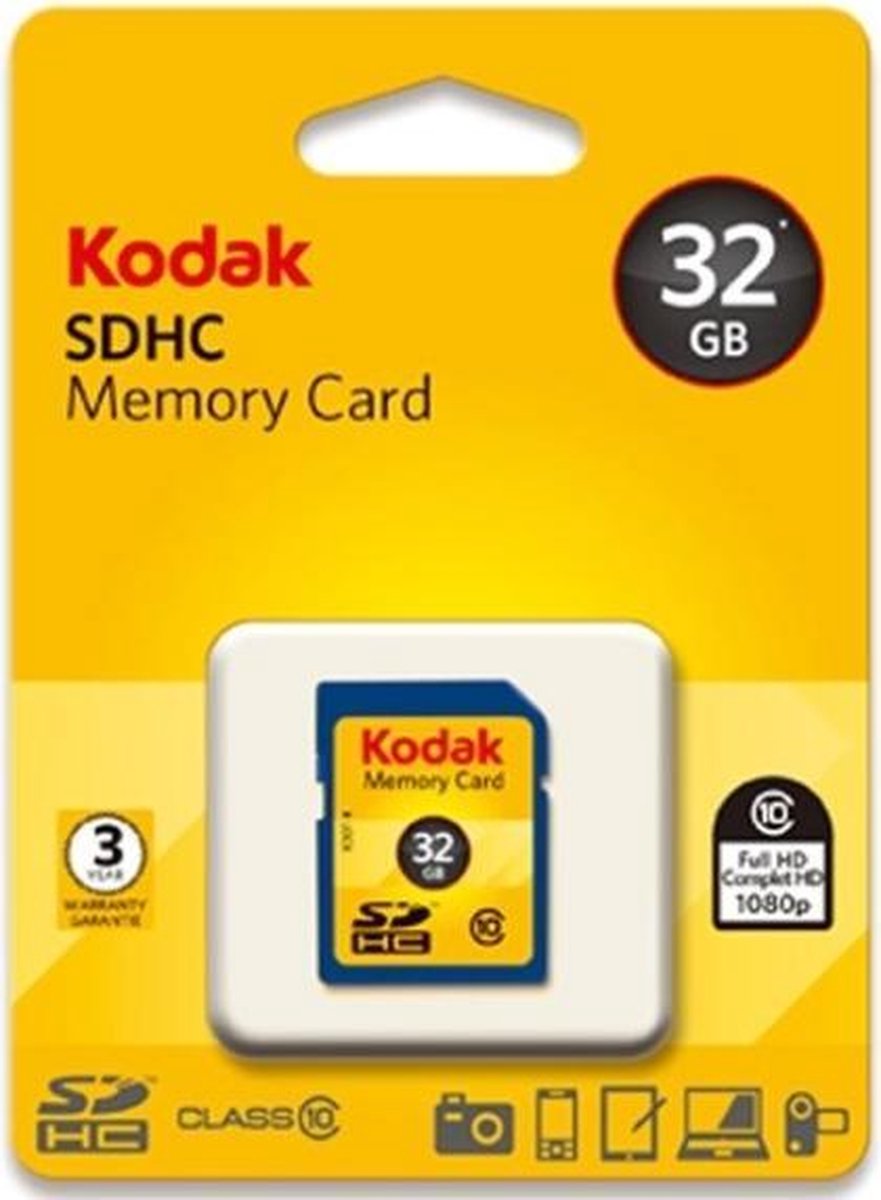 Kodak SDHC 32GB Class10
